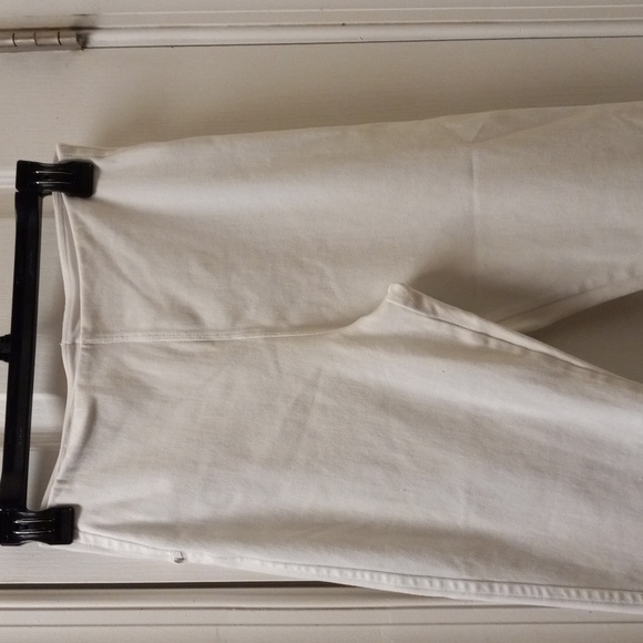 LYSSE Skinny Pants Sz S White 2-Back Pockets Elastic Waist Stretch NWOT - Picture 6 of 11
